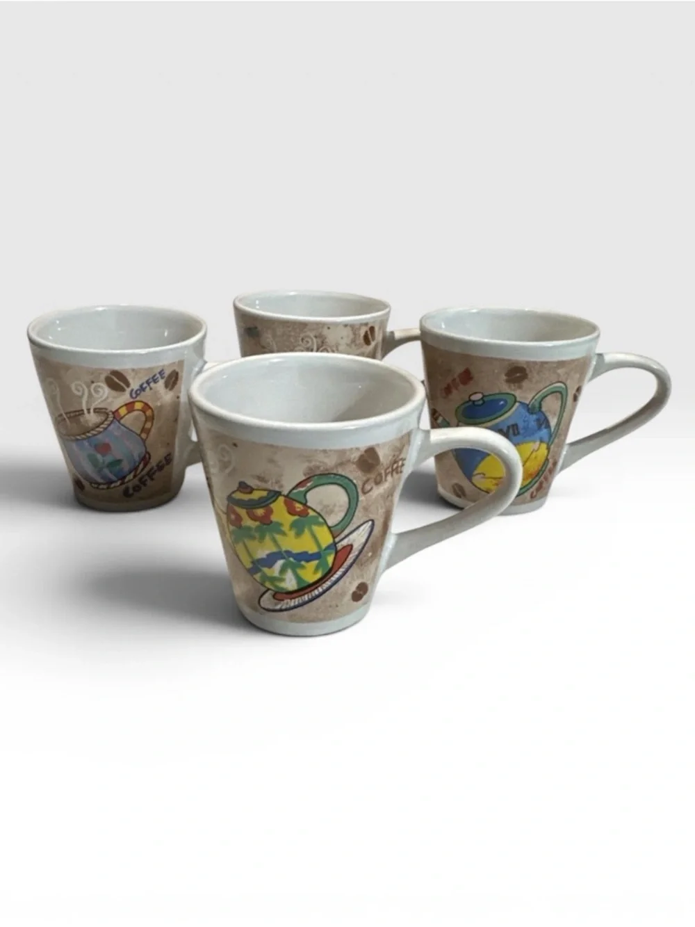 Espresso Cups With Handles By Encore 2x2.5